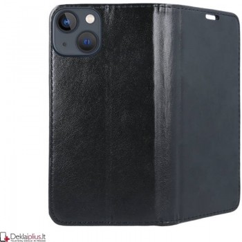 Telone dirbtinos odos dėklas - juodas (Apple Iphone 15 Plus)